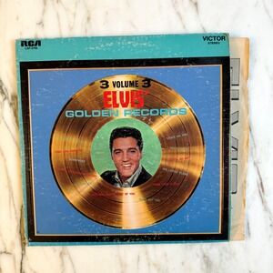 Elvis Presley Elvis' Golden Records Volume 3 Vinyl LP RCA Victor LSP-2765 Stereo